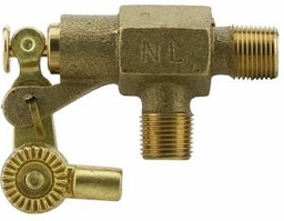 [6918240] 28-BHFV-05NL - 'NO LD 1/2" FLOAT VLV - 1/4"-20 1/2"SMT(3/8"FPT)INLET x1/2"MP'