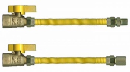 [7090705] 1/2OD(3/8ID) 3/8 MIP X BALL VALVE 18"