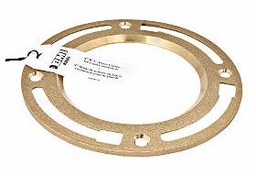 [7109900] 4"16 OZ. XHEAVY BRASS CLOSET FLANGE