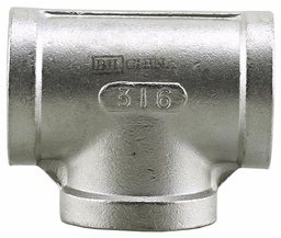 [7110679] 4 STAINLESS THRD 150# TEE