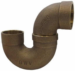 [7269050] 1-1/2 DWV CENTRE SET P-TRAP LESS CLEAN-OUT AND THRD