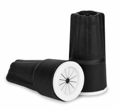 [7500322] DryConn Black/White Waterproof Connectors - Outdoor/Irrigation