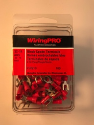 [7502510] 22-18 Block Spade Terminal # 10 Stud