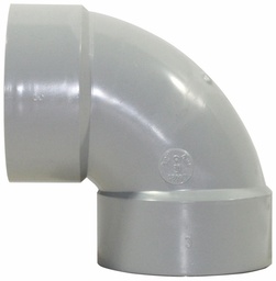 [7560120] 3"x90D PVC DWV ELBOW HxH SYSTEM 15