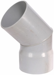 [7560275] 12"x45D PVC DWV SHORT TURN ELBOW SPxH SYSTEM 15