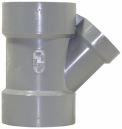 [7560505] 3"x2"x45D PVC DWV WYE HxHxH SYSTEM 15