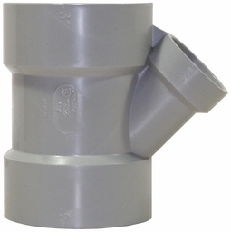 [7560500] 3"x1 1/2"x45D PVC DWV WYE HxHxH SYSTEM 15