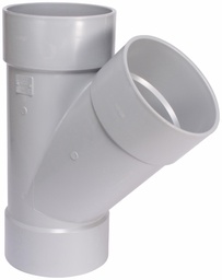 [7560535] 8"x45D PVC DWV WYE HxHxH SYSTEM 15