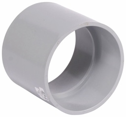 [7560795] 6" PVC DWV COUPLING HxH SYSTEM 15