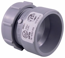 [7560920] 1 1/2"x1 1/4" PVC DWV TAIL PIECE ADPT SPxSJ SYSTEM 15