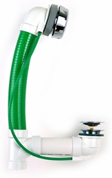 [7574000] Innovator CableFlex - Tubs to 16-In - 21-In cable, PVC PVC, Chrome Plated