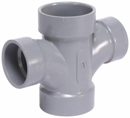 [7583354] 2"x1 1/2" PVC DWV DOUBLE SAN TEE HxHxHxH SYSTEM XFR