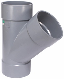 [7583424] 8"x45D PVC DWV WYE HxHxH SYSTEM XFR