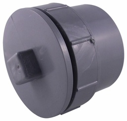 [7583664] 3" PVC DWV FTG C/O W/ PLUG SPxGSKT PLUG SYSTEM XFR