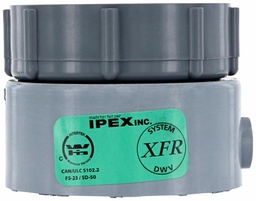 [7584100] 1 1/2" PVC DWV SWIV. STRAIN. ADPT HxSWIV. NUT SYSTEM XFR