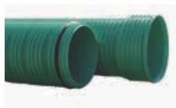[7638300] 12"x13' PVC PIPE GSKT GREEN ULTRA-RIB