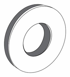 [7648540] 2" CPVC FACE PLATE ASSEMBLY - ROUND SYSTEM 636