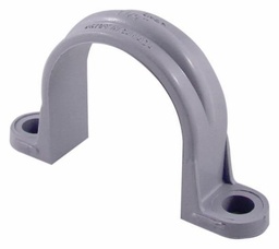 [7656850] 1 1/4" PVC 2 HOLE PIPE STRAPS XIRTEC PVC