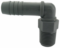 [7660210] 1/2 PXM POLY ELBOW