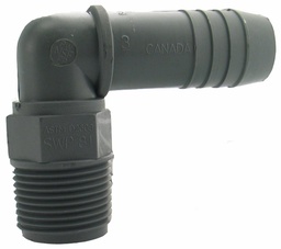 [7660220] 3/4 PXM POLY ELBOW