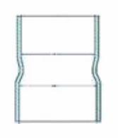 [7680070] 2" PVC IPS X 2" DB2/TEL COUPLING