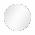 [2574060] 36" Metal Framed Round Bathroom Mirror