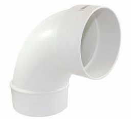 [7690470] 4 PVC SEWER STREET 90 ELBOW LONG TURN