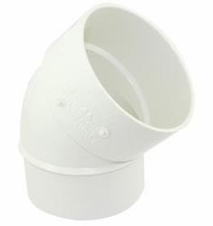 [7690492] 3 PVC SEWER STREET 45 ELBOW