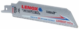 [4490864] 6 in. x 1 in. LAZER CT 10 TP1 Carbide Tipped Reciprocating Saw Blade