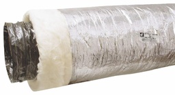 [7761149] 5" X 25' Flexible Insulated Duct - Silver Jacket R4.2