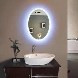 [5031400] 20 x 28 Original Oval Illuminated Mirror (Daylight)