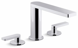 [2932365] Composed Widespread Bathroom Faucet with Lever Handles 1.2 GPM