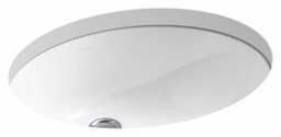[2906652] Caxton Oval 17" X 14" Undermount Bathroom Sink with Overflow