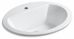 [2906170] Bryant Oval Single Hole Drop-In Bathroom Sink