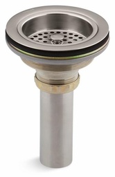[2983185] Duostrainer Sink Drain and Strainer with Tailpiece