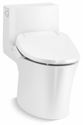 [2905575] Veil 1-Piece Elongated Dual Flush Toilet with Skirted Trapway and Concealed Cords