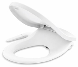 [2909765] Puretide Quiet-Close Round Front Manual Bidet Toilet Seat