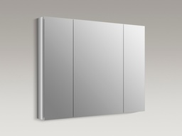 [2924149] Verdera 40" x 30" Aluminum Medicine Cabinet with Magnifying Mirror and Slow-Close Door