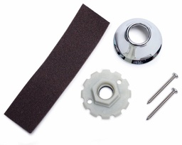 [7897920] SHOWER WALLNUT W/ESC CHROME