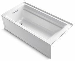 [2914923] Archer 72" X 36" Alcove Bathtub with Integral Apron and LH Drain