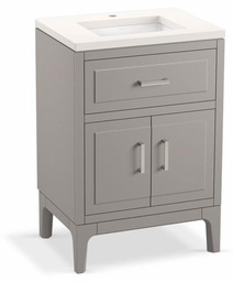 [2922787] Seer 24" Bathroom Vanity with Sink and 1-Hole Quartz Top