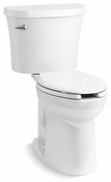 [7007043] Kingston 2-Piece Elongated 1.28 GPF Toilet (less seat)