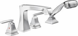 [3060968] Ashlyn Roman Tub Faucet Trim with Hand Shower