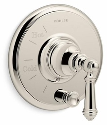 [2940500] Artifacts Rite-Temp Pressure Balance Valve Trim with Push Button Diverter