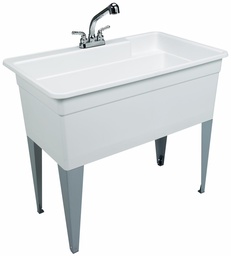 [5850828] Bigtub Utilatub Combo Tub Faucet Supply Lines P-Trap