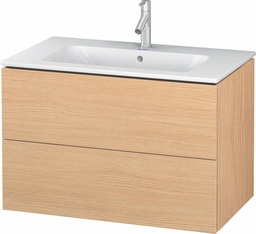 [3407515] L-Cube Wall Mount Vanity with 2 Drawers (Cabinet Only)