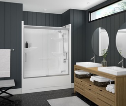 [6457474] Incognito 57 51-54" x 56.75" Sliding Tub Door