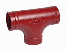 [6661535] 4" Grooved Tee AWWA Ductile Iron No. 20-C
