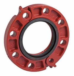 [6661740] 3" Grooved Flange Adapter AWWA Ductile Iron Style 341